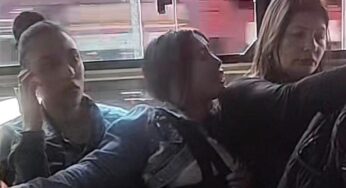 Llegó hasta la Policía: en video quedó registrada grave pelea en un bus