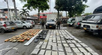 Encontraron 115.355 gramos de marihuana en un carro abandonado en Candelaria
