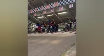 ¡Ni el deporte se salva! Se robaron el partidor y otros objetos de pista de BMX en Cali