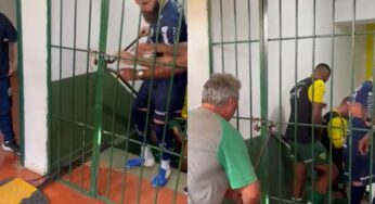 ¡Insólito! Como en una cárcel, así encerraron a futbolistas