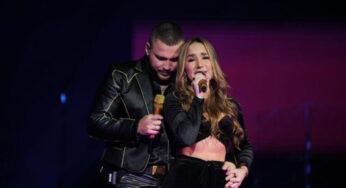 Jessi Uribe posó con Paola Jara, sus hijos y..., ¿'Sandrita'?