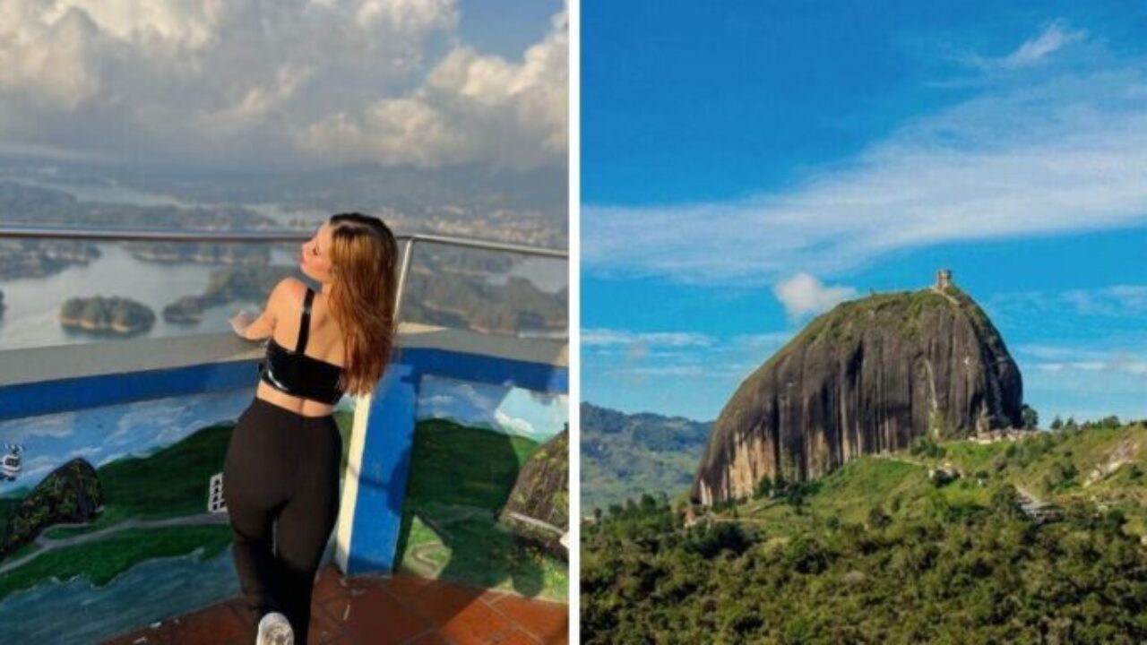 Grabaron un video inapropiado en la piedra del Peñol, Guatapé