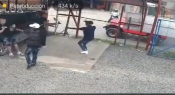 Graban tremendo atraco en un lavadero en Jamundí