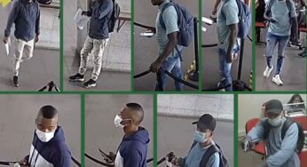 Estos son los ladrones que atracaron la Oficina de Instrumentos Públicos en Cali