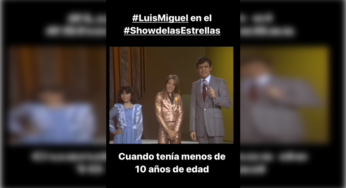 Video: Jorge Barón presentó a Luis Miguel cuando era niño