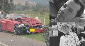 Trágico accidente: padre e hijo mueren tras chocar contra BMW