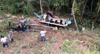 Atienden en Cali a cinco heridos que dejó accidente de una 'chiva' en el Cauca