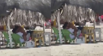 Pillan a pareja haciendo el 'delicioso' en playa de Cartagena a plena luz del día