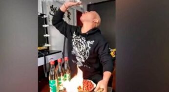 Influencer chino murió tras beber siete botellas de licor en transmisión en vivo