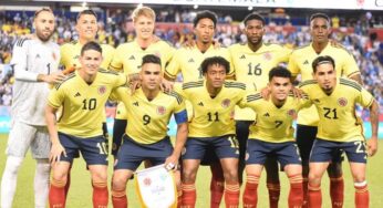 ¡Por todo lo alto! La Selección Colombia celebró la aparición de los niños