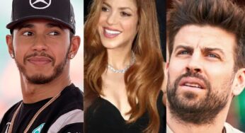 ¿Celos? La reacción de Pique cuando le nombraron a Hamilton