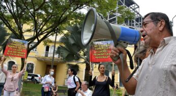 Habitantes del Peñón protestan contra construcción de hotel
