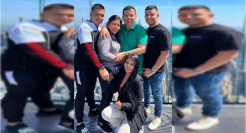 Con tiernas palabras le celebraron el Día del Padre a Roberto Ortiz