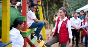 Reina Letizia volvió al Valle con una extensa agenda