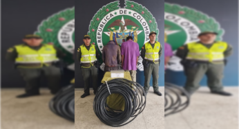 Los cogieron robando cableado, uno de ellos era extranjero