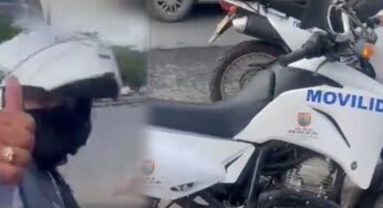El falso guarda tenía moto de la Alcaldía que había sido robada