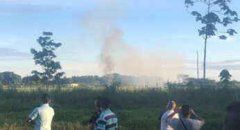 Video: dos aeronaves de la Fuerza Aérea chocaron en Villavicencio
