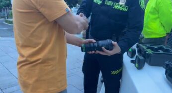 Recuperan cámaras que habían sido hurtadas en marcha LGBTIQ+