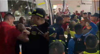 Policía culpó a jugador del América por lo sucedido a las afueras del Metropolitano