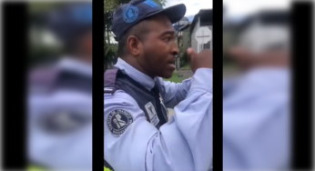 "Policía que coja lo subo a la grúa": guarda de tránsito inmoviliza la moto de un uniformado y se vuelve viral