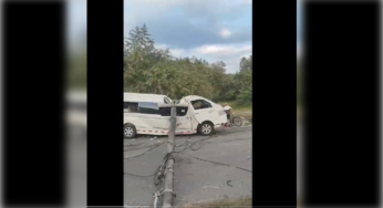 Seis personas heridas, entre ellas tres menores de edad, los heridos del grave accidente en la Cali-Jamundí