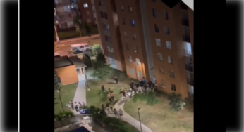 Hombre se lanzó de un quinto piso de una unidad en el barrio Ciudad Meléndez frente a la mirada de quienes le pedían que no lo hiciera