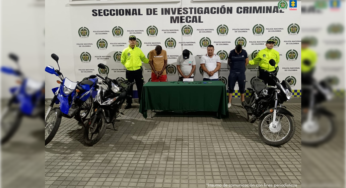 A prisión seis presuntos ladrones de vehículos en Cali