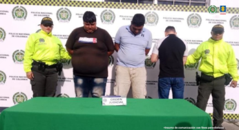 Capturan a 'Los gordos' por robos cometidos en Tuluá