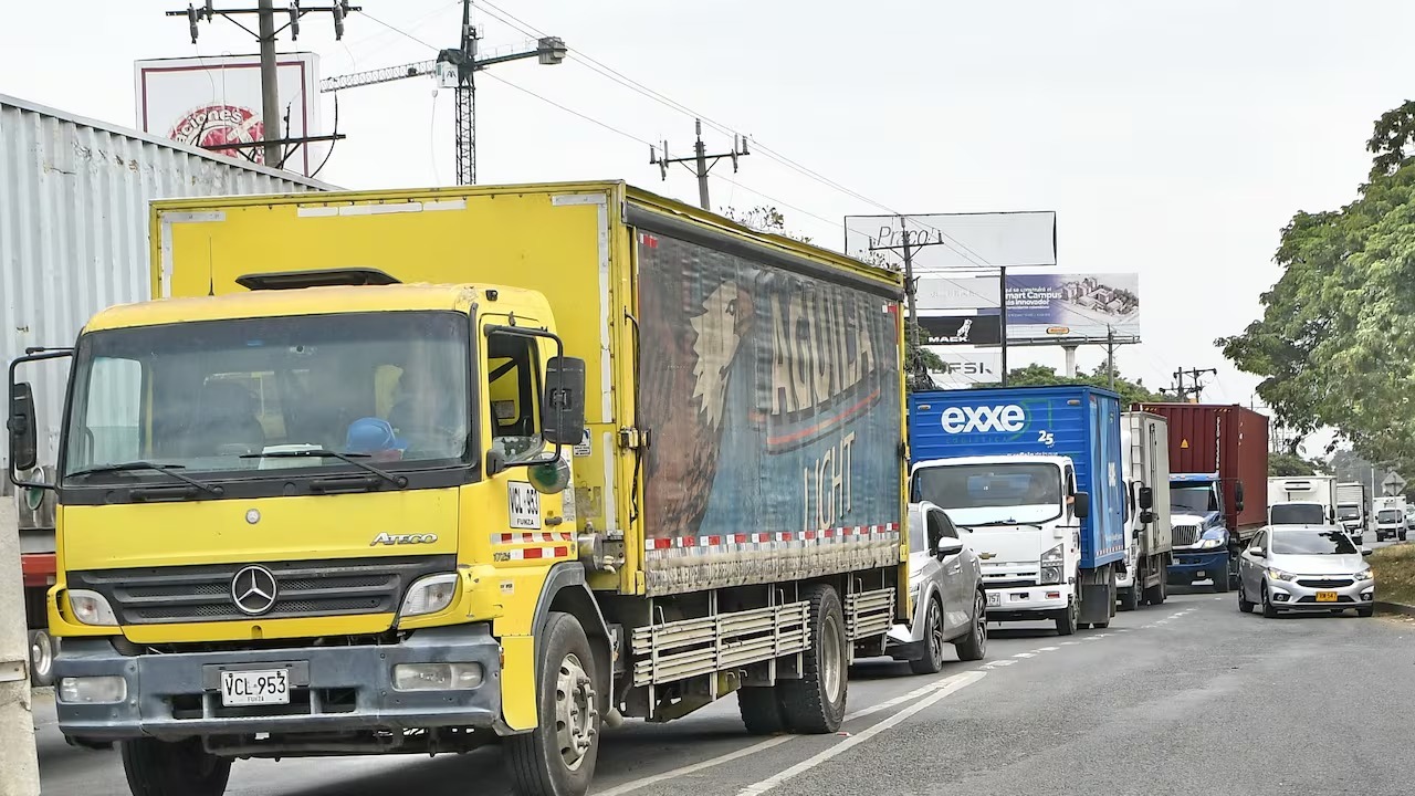 Paro camionero 2024. Foto: Wirmar Ríos