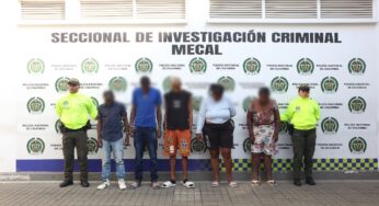 Policía desmanteló en Jamundí la banda 'Los Bastantes'