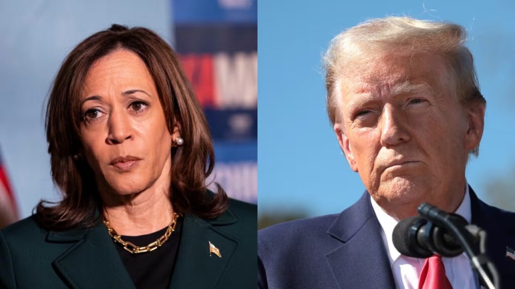 Harris y Trump. Foto por Getty Images