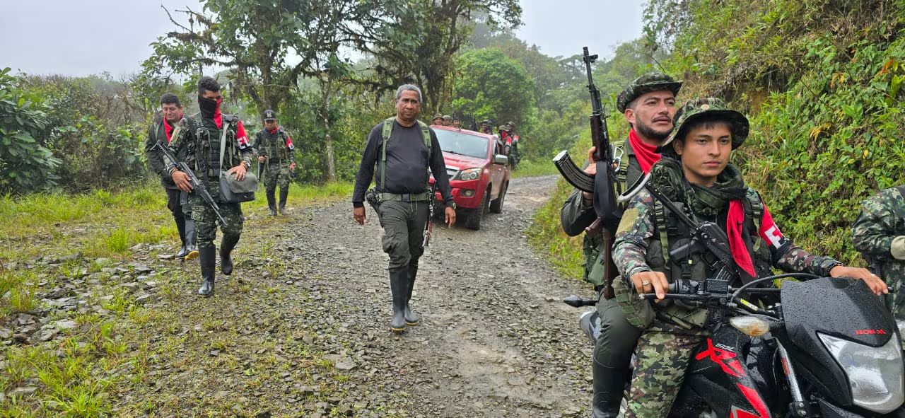 Alias HH, jefe del ELN e00n Nariño. | Foto: Suministrada a El País por Winston Viracachá